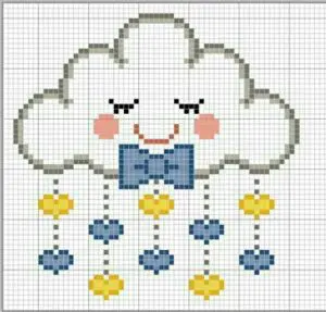 ponto cruz infantil vs ponto cruz adulto