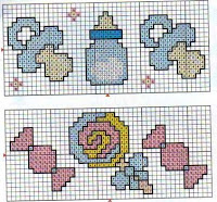 graficos de ponto cruz gratuitos para bebes