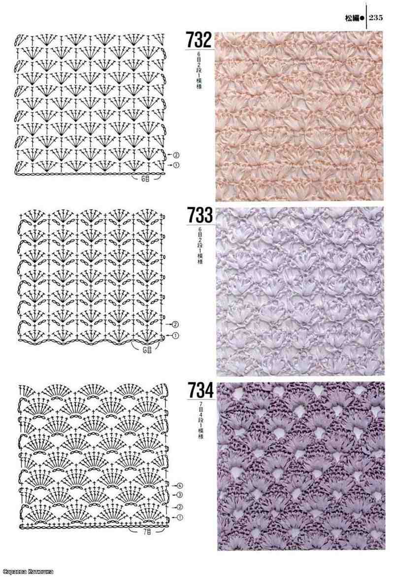 pontos de crochê diferentes para blusas
