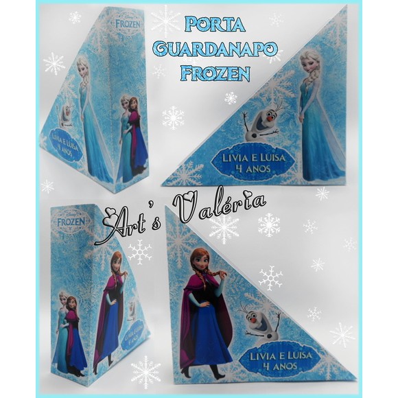 ideias porta guardanapo frozen eva criativos
