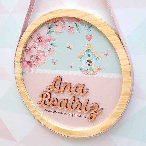 porta maternidade passarinho