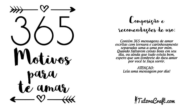 como fazer pote do amor para imprimir