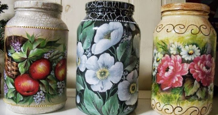 como vender potes de vidro decorados lucro