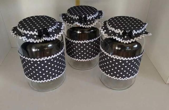 Materiais Essenciais para Personalizar Potes de Vidro com Tecido: Um Checklist