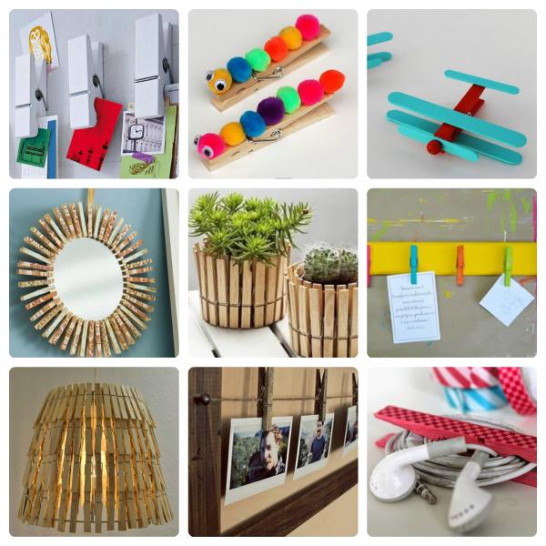 pregador decorado com tecido