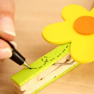 como vender pregadores decorados eva lucro