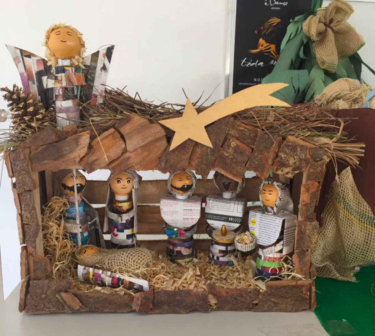 Guia Completo: Como Fazer Personagens de Presépio com Rolos de Papel Higiênico