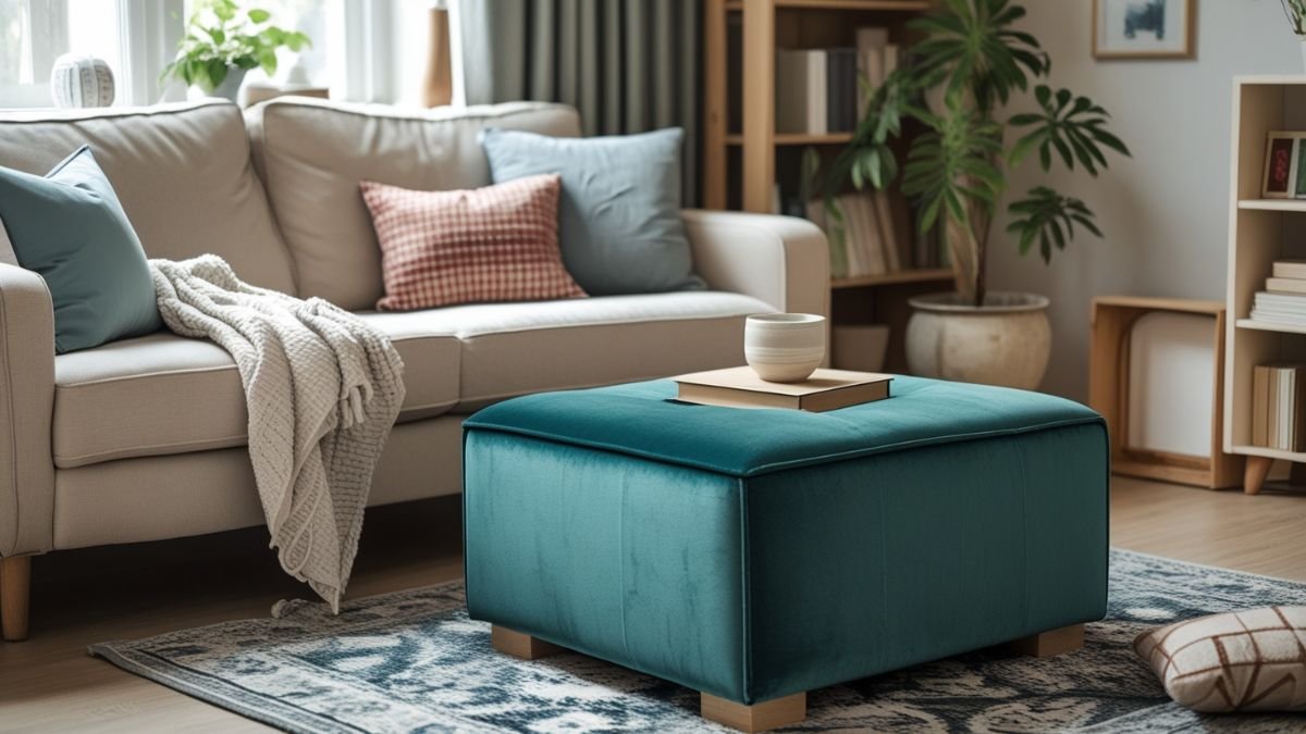 puff pera grande enchimento misto espuma