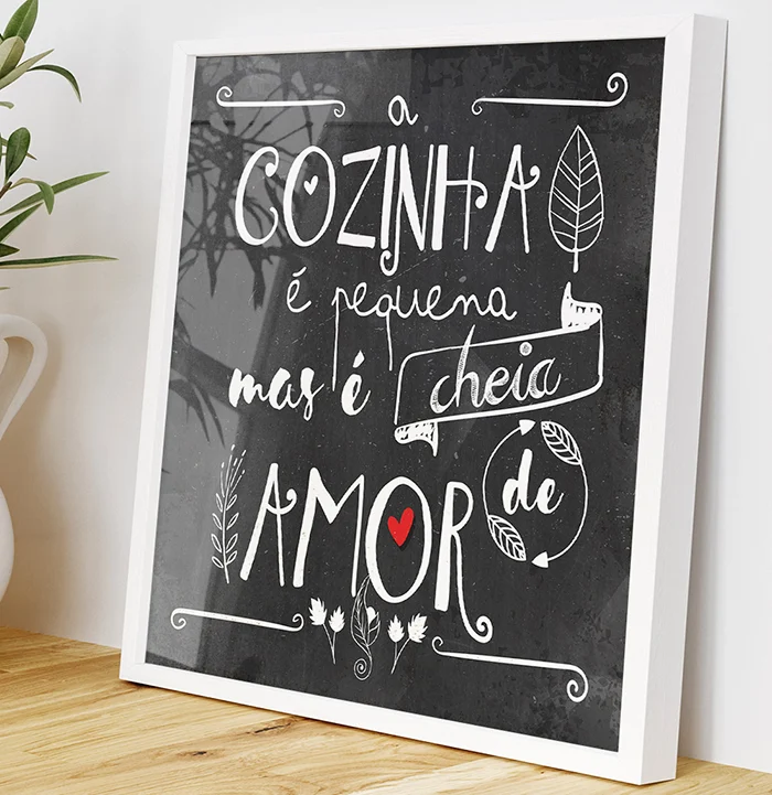 quadros criativos para cozinha