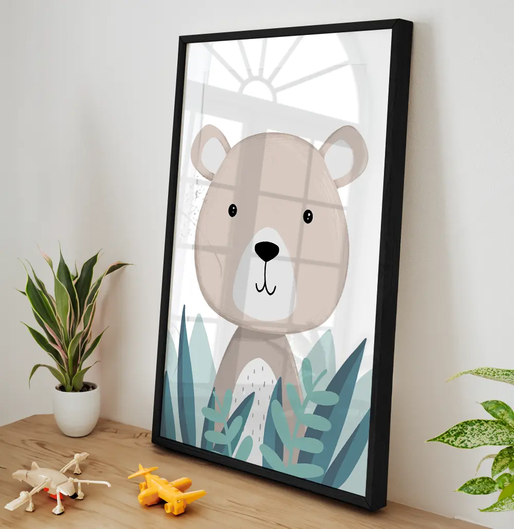 quadros urso quarto bebe baratos onde comprar