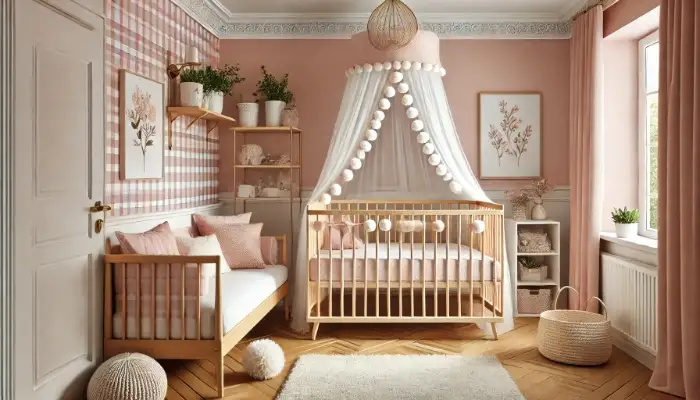como fazer móbile quarto bebe menina simples