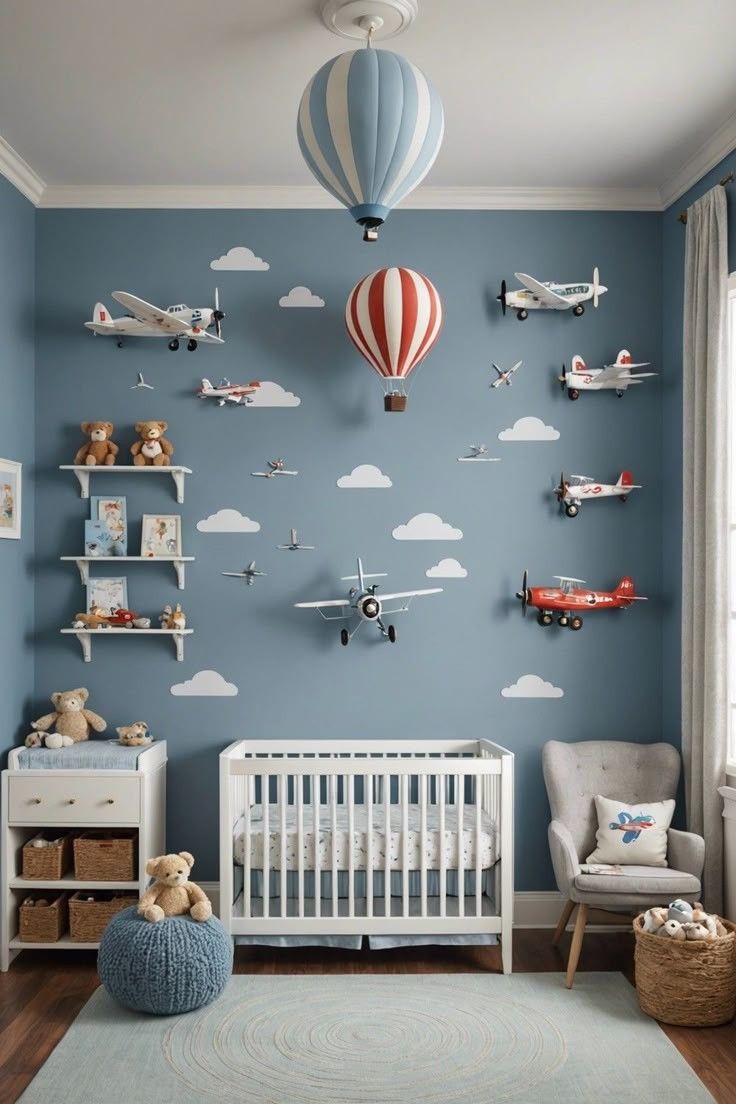 erros comuns ao decorar quarto de bebê com nuvens