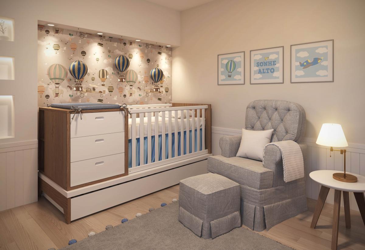 como decorar quarto de bebê montessoriano