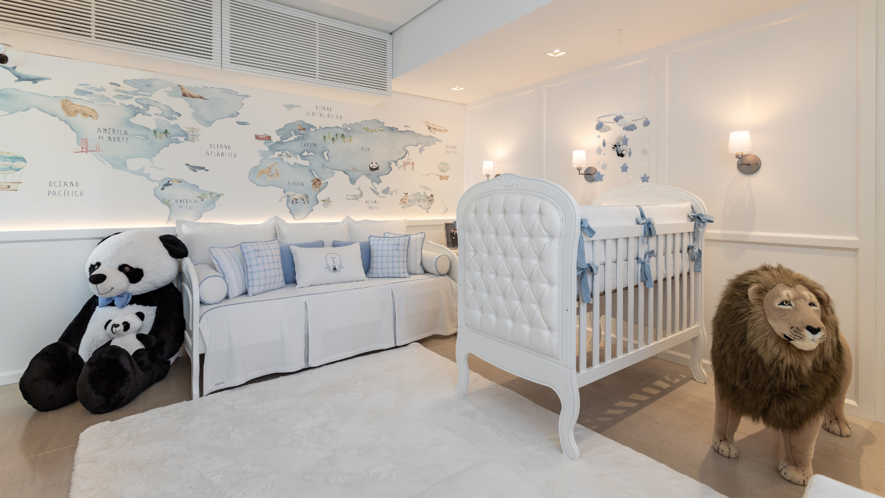 20 ideias criativas quarto bebe menino moderno