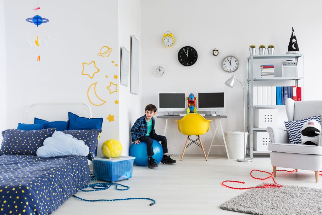 ideias simples quarto de brincar infantil
