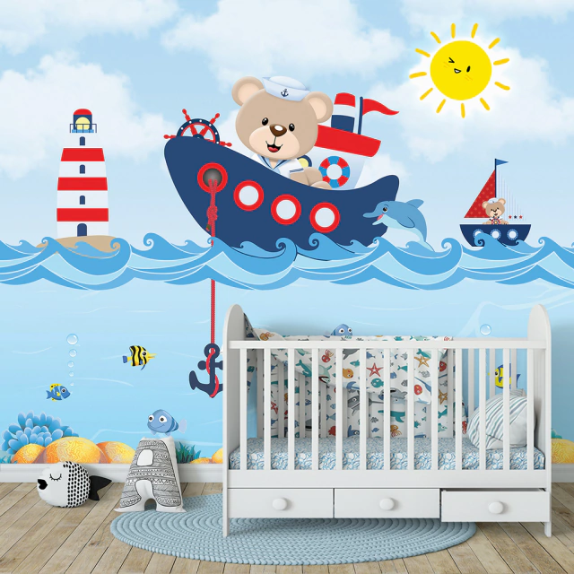quanto custa decorar um quarto de bebê marinheiro