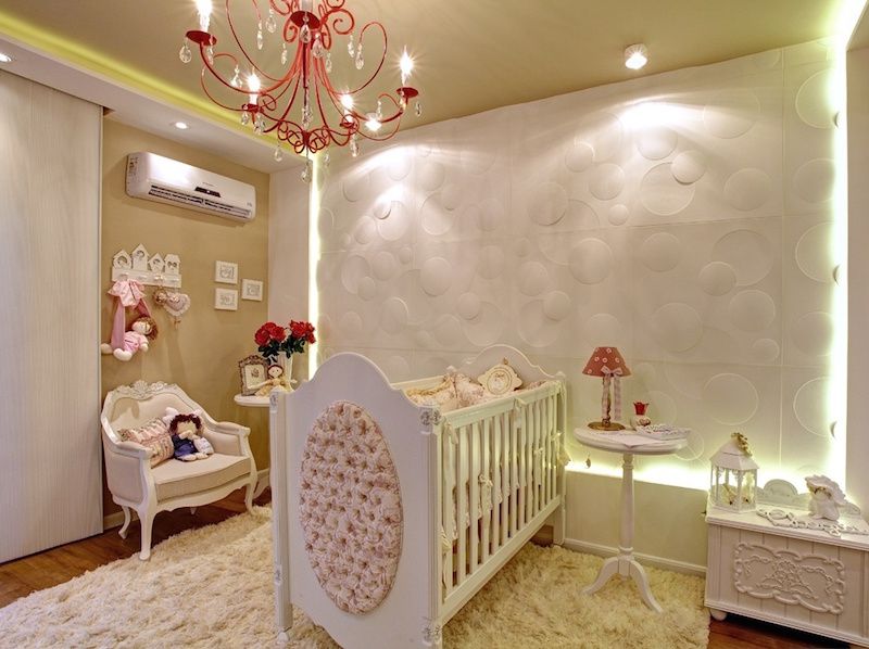 cores para quarto de bebê menina pequeno