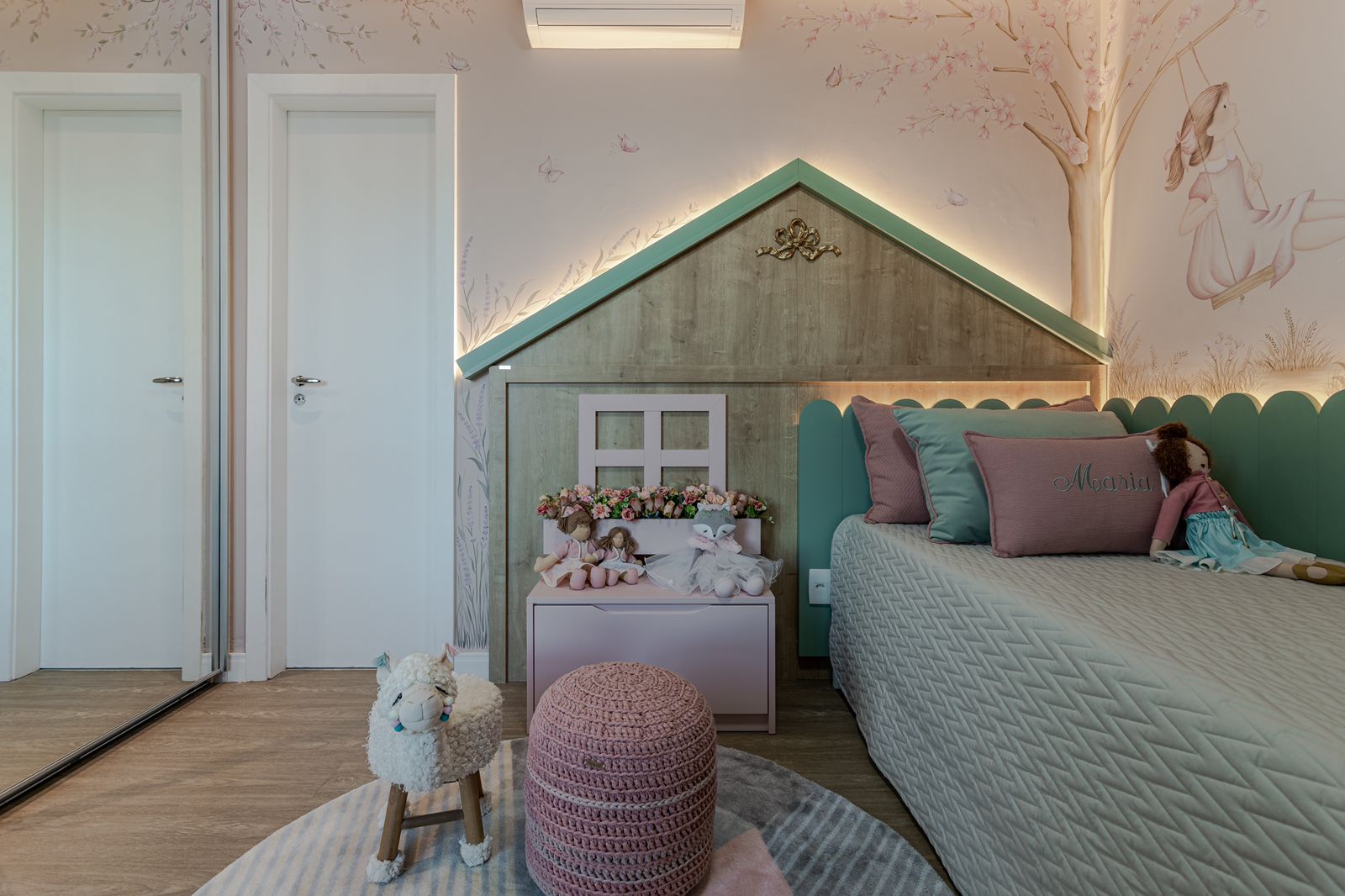 quarto menina decorado