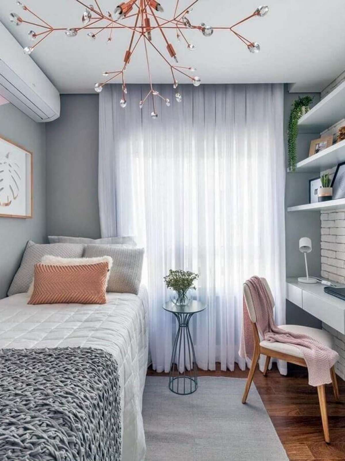 quarto menina decorado
