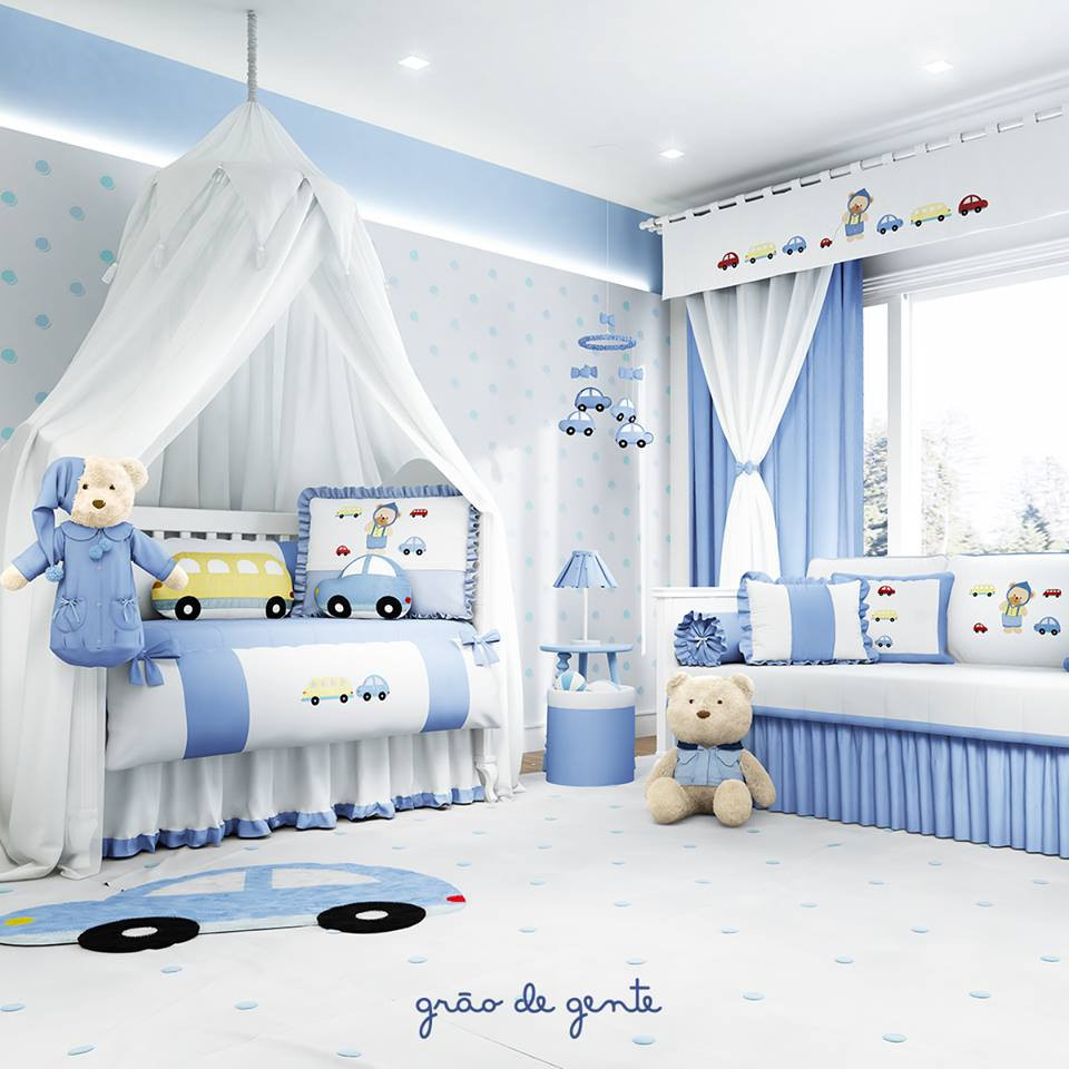 como economizar montar quarto bebê masculino