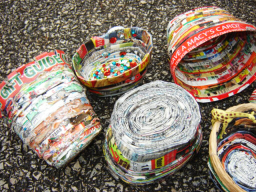 Artesanato com Jornal: Transforme Lixo em Decoração Sofisticada