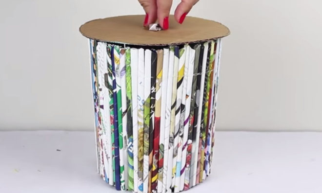 Aprenda a Fazer Descansos de Panela e Suportes de Celular com Jornal