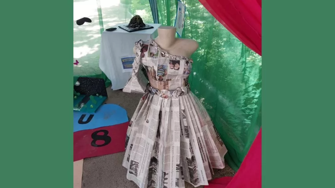 reciclagem com jornal