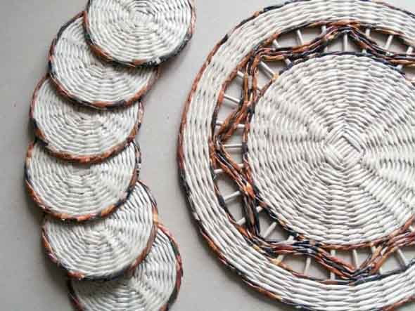 Artesanato com Jornal: Transforme Lixo em Decoração Sofisticada