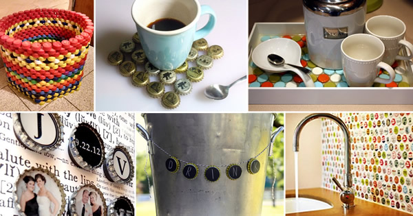 10 ideias criativas para reciclar tampinhas de garrafa pet