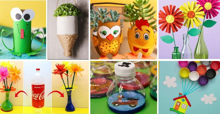 upcycling ou reciclagem na decoração