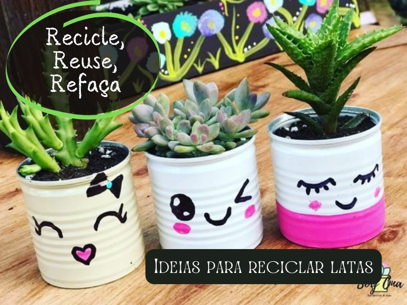 erros comuns ao reciclar latas de conserva