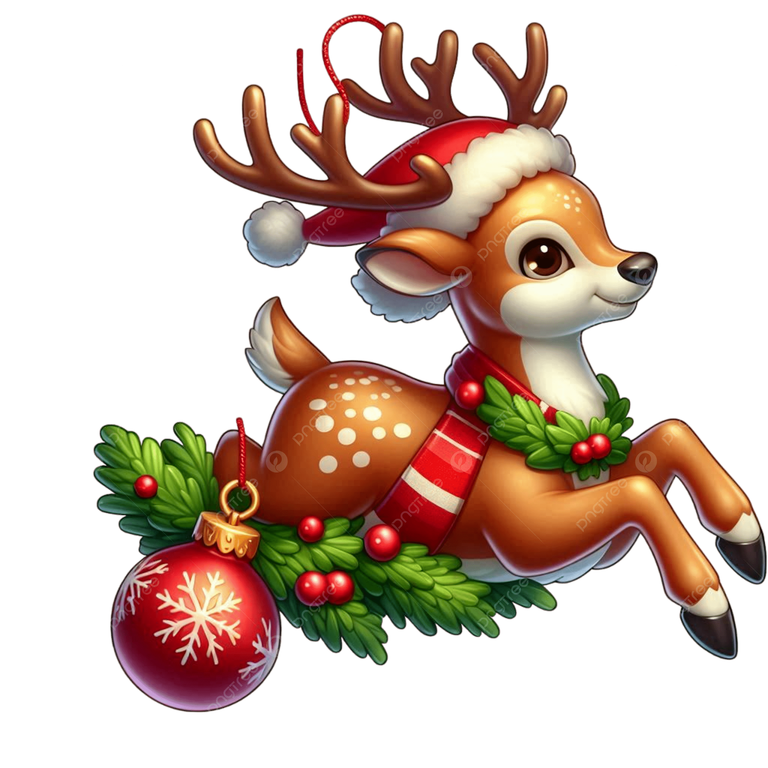 modelos de rena de natal para imprimir grátis