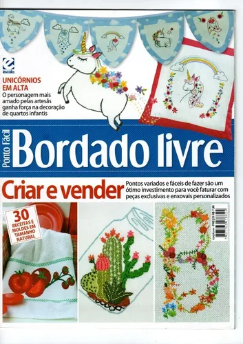 riscos de bordado livre para iniciantes