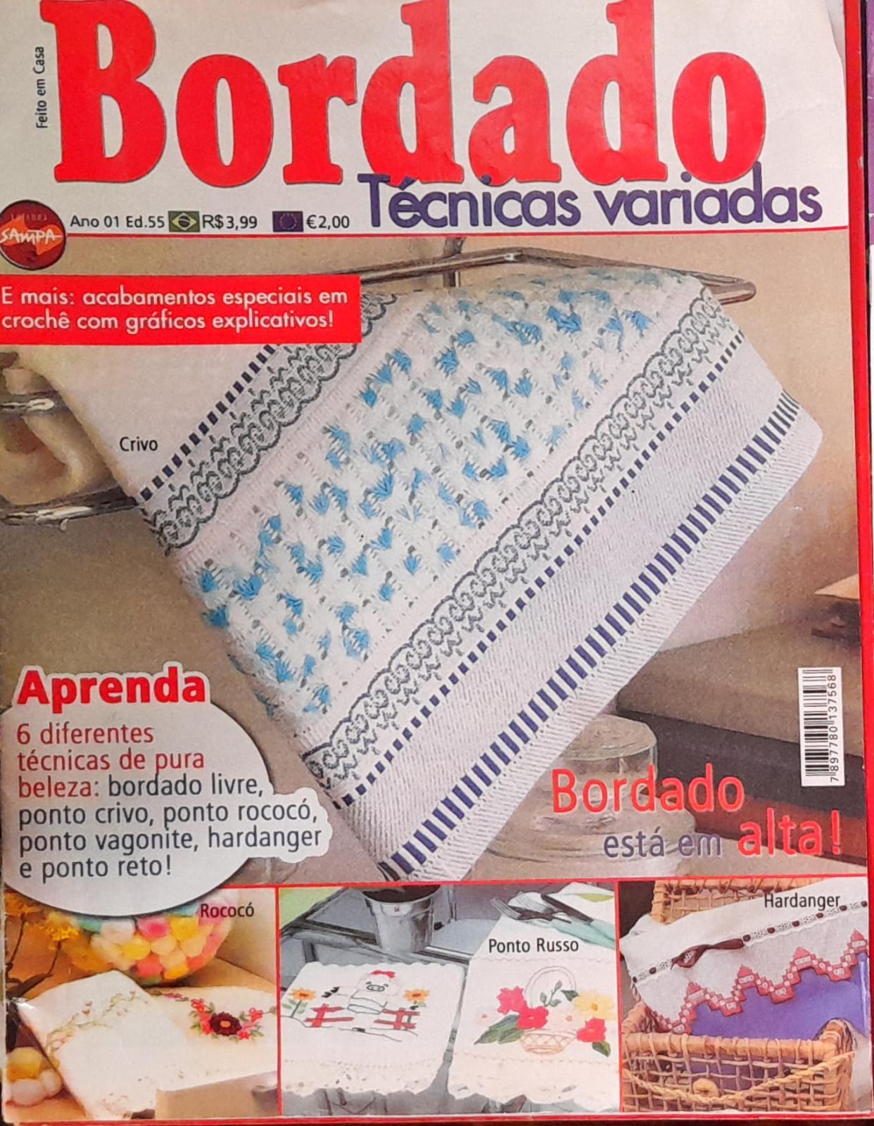 inspiração bordado livre