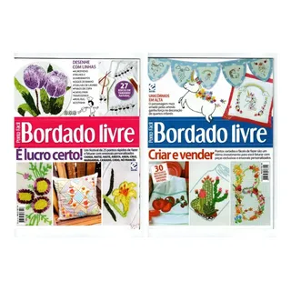 riscos modernos para bordado livre