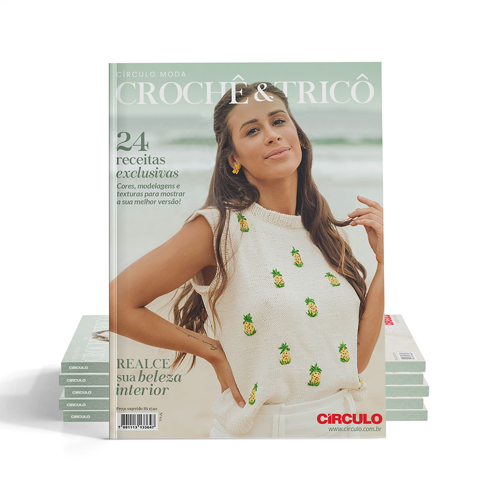 Revistas de crochê temáticas (Natal, Páscoa, etc.)