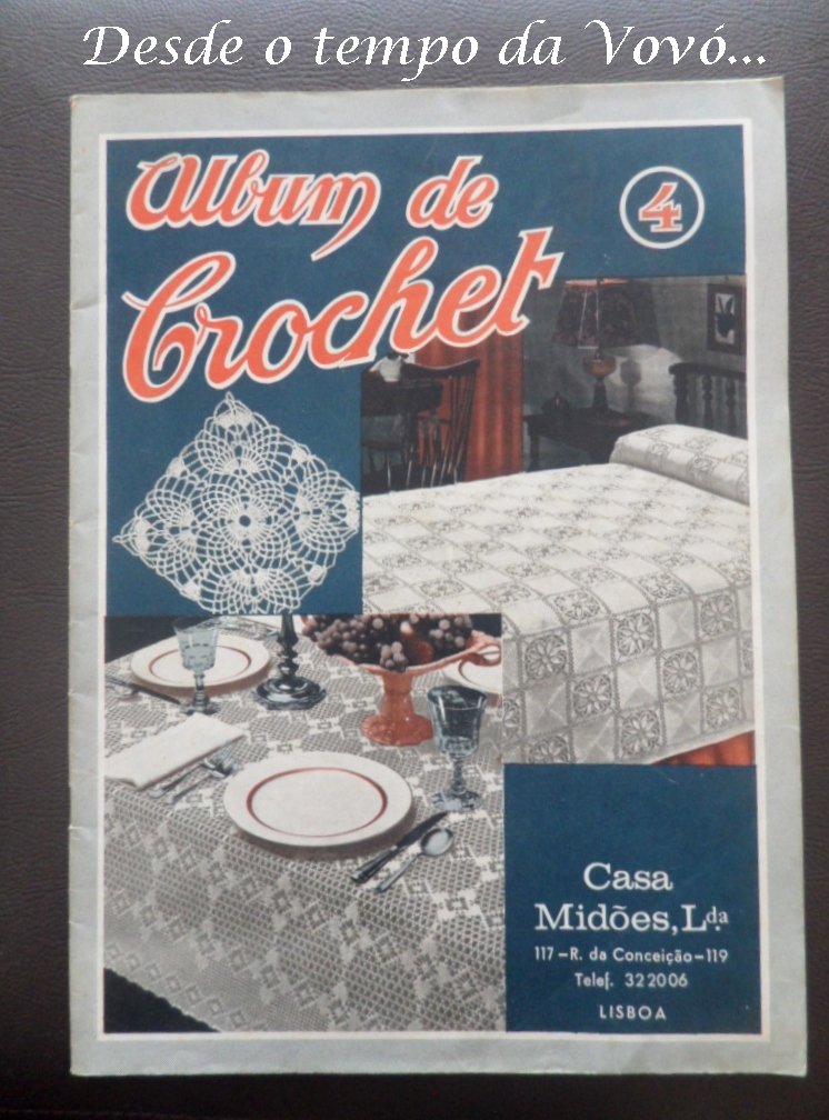 Revistas de crochê filé