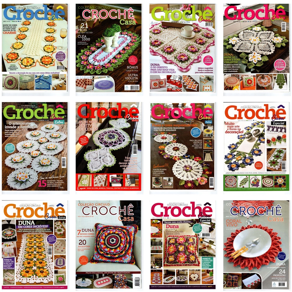 Revistas de crochê amigurumi