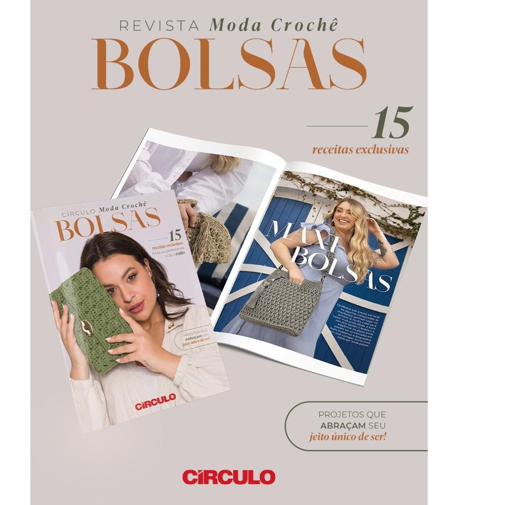 Revistas de crochê para decoração de interiores