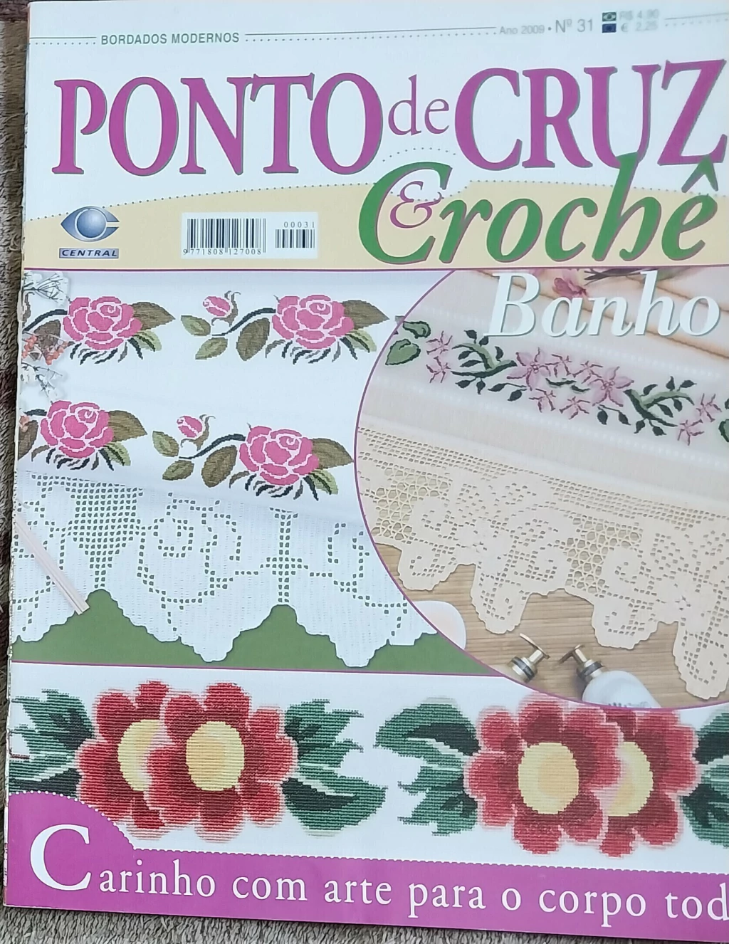 Revistas de crochê de moda feminina