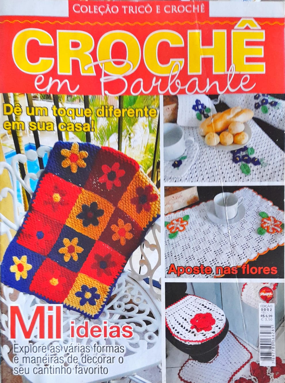 Revistas de crochê de moda infantil