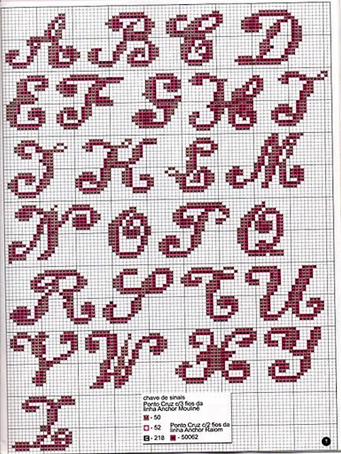 letras infantis ponto cruz pdf