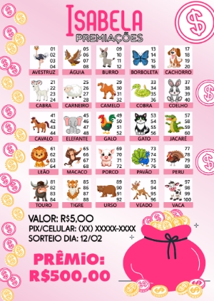 sorteio online editável