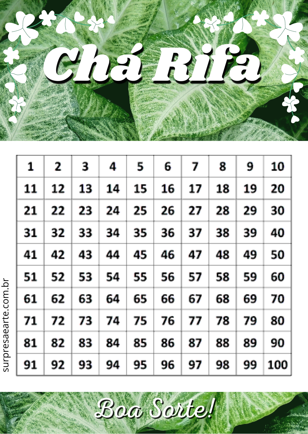 plataforma de rifa personalizável