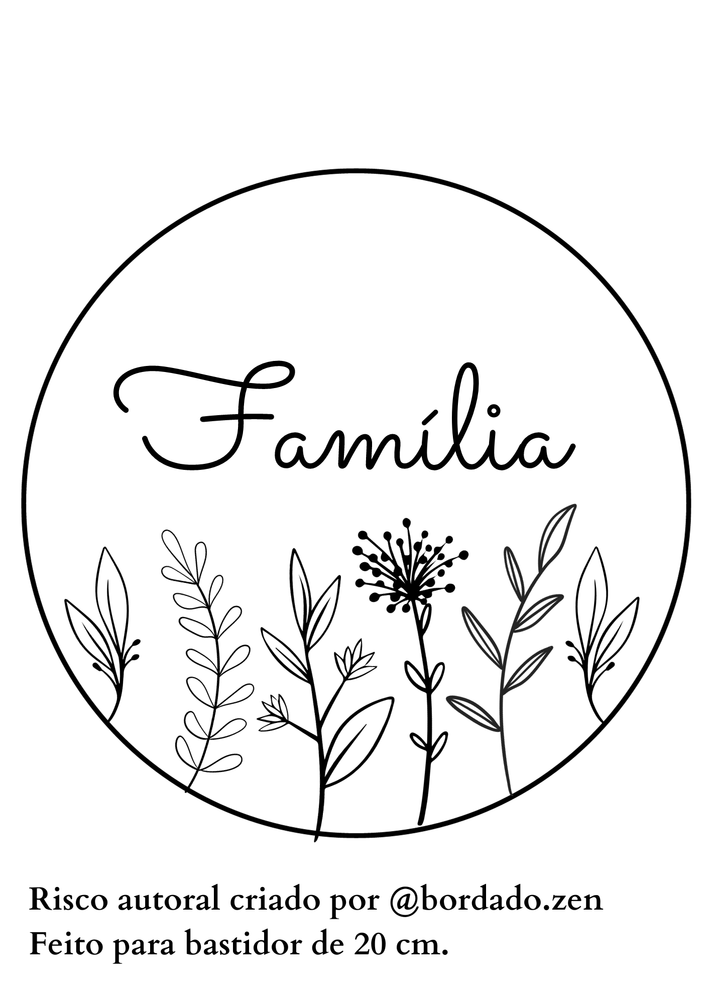 flores para bordado à mão riscos