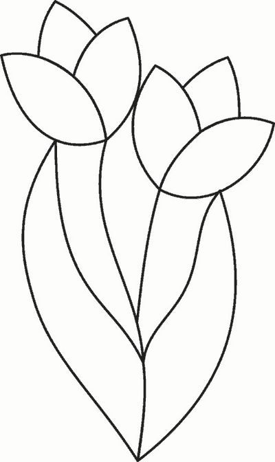 moldes de flores para artesanato