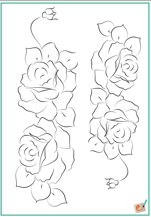 moldes para pintura em tecido