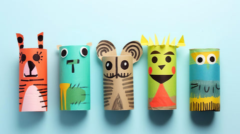 rolo de papel higienico arte