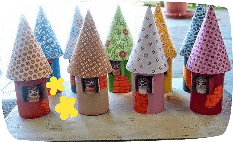 escultura miniatura rolo papel higienico passo a passo