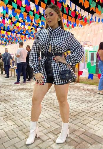 como fazer roupa de quadrilha improvisada